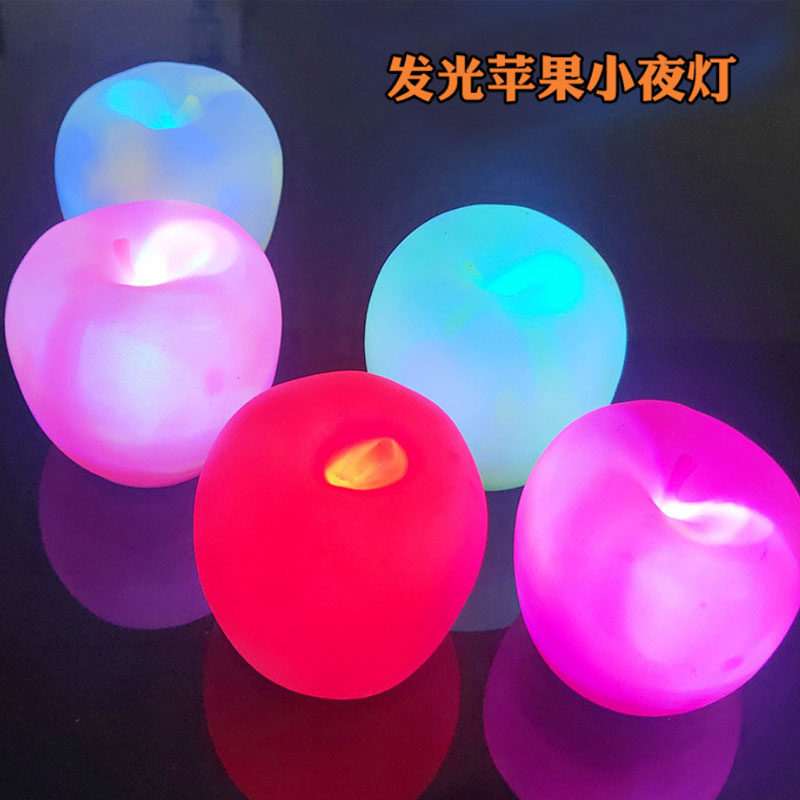 圣诞节发光苹果小夜灯七彩变色夜光平安果儿童玩具小礼品圣诞礼物|msdalam kategori Toy/bayi/teka-teki/blok bangunan/model, elektronik/cahaya/berudara/mainan rumit, mainan LED - dari Buy2taobao.com untuk memberikan perkhidmatan ejen Taobao profesional membeli