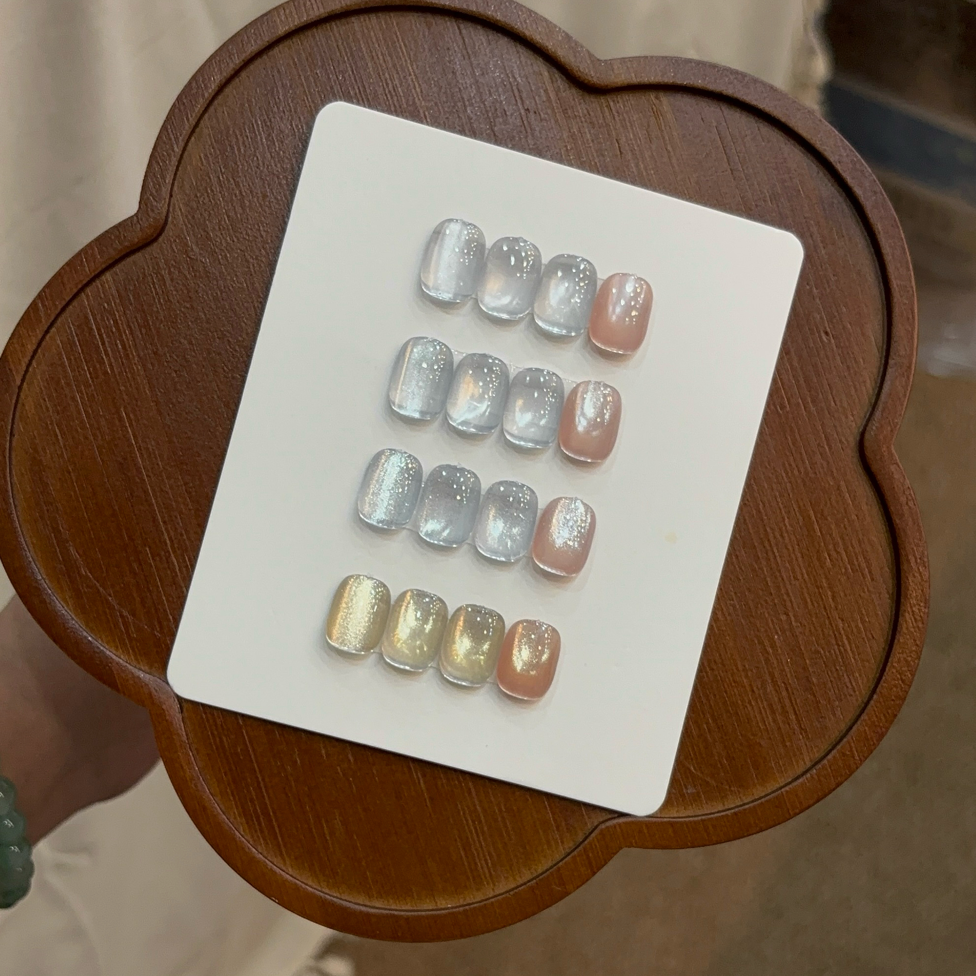 【白开水4色】喜鹊美博会15ml美甲店专用甲油胶