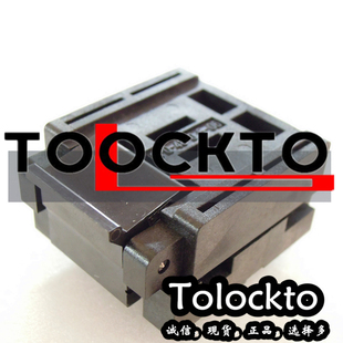 日本进口FPQ-48-0.5-06 QFP48测试座 TFQP48烧录座 适配器现货