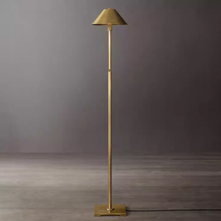 美式复古落地灯设计师客厅高级感中古艺术茶几样板房台灯落地灯具