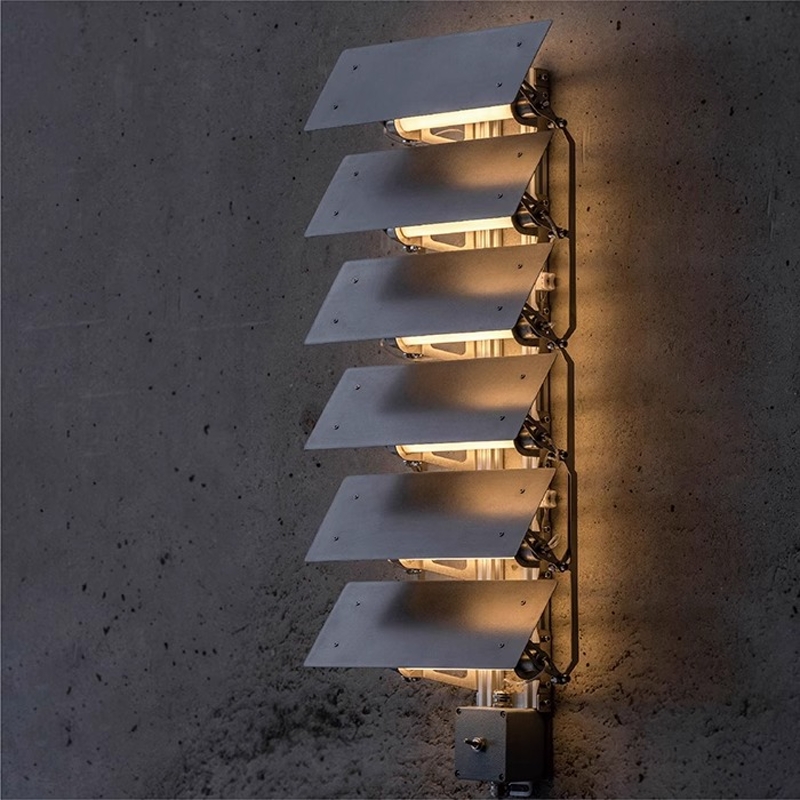 过道样板房工业风挂吊壁灯