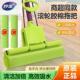 妙洁拖把免手洗挤水懒人家用可伸缩滚轮胶棉替换头地拖浴室一拖净