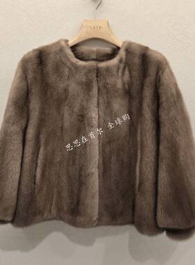 韩国代购 LATT BYT 26冬 皮草 IL2G9-FOT805W