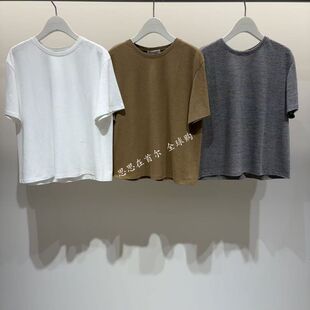 韩国代购 CASHMERE 26秋 T恤 CM2G7-TTO562W