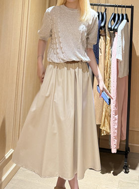 韩国代购 Lanvin Collection 26夏 半身裙 5-WSC687W