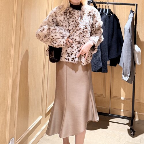 韩国代购 Lanvin Collection 26冬 皮草9-FOT152W/WM1