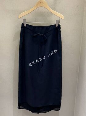 韩国代购 TIME 26秋 半身裙 TM2G8-WSC323W