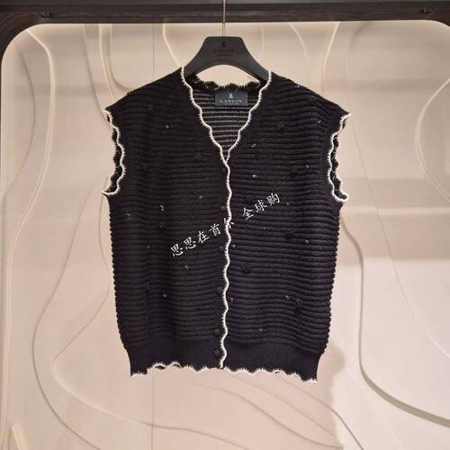 思思自留~ 韩国代购 Lanvin Collection 26夏 马夹 5-WVT281W