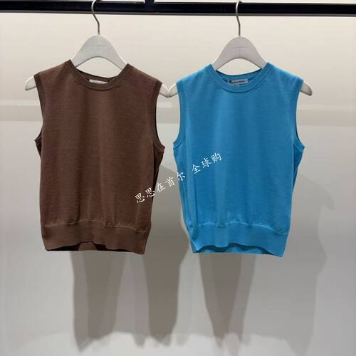 韩国代购 CASHMERE 26夏 背心 CM2G4-KTOA02W