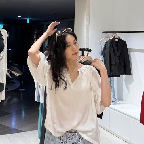 韩国代购 ZADIG&VOLTAIRE 26秋 衬衫 ZE6FFCTSH012
