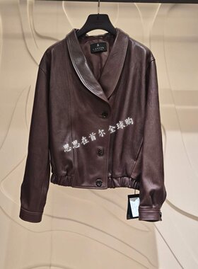 韩国代购 Lanvin Collection 26秋 皮衣8-LOT825W