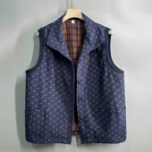 外穿背心 坎肩中老年人女款 妈妈马甲女春秋新款 老人老奶奶女士大码