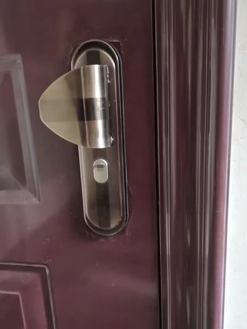 大门拉手老式门通用型配件防盗门门锁具大耳朵面板铝合金把手