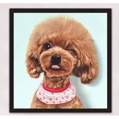 钻石绣2024年新款满钻宠物卡通狗狗点钻十字绣,居家布艺,钻石绣,淘宝优惠券,粉丝福利购,淘宝优惠卷