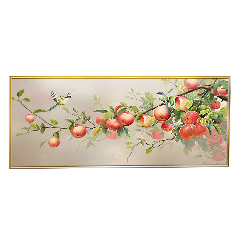 钻石绣2024年新款满钻5D十字绣客厅现代欧式diy点钻苹果,居家布艺,钻石绣,淘宝优惠券,粉丝福利购,淘宝优惠卷