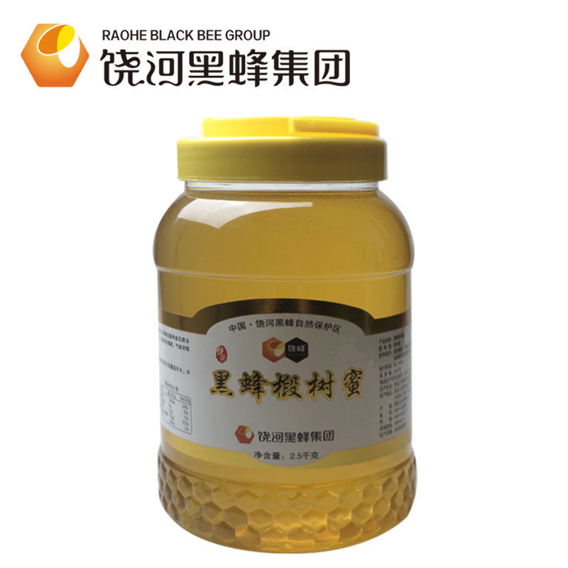 饶河 饶峰 东北黑蜂椴树蜜新蜜自然成熟蜜长白山土蜂蜜 5斤家庭装