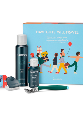 美国Harry's男士手动剃须刀harrys刮胡刀套装礼盒情人节生日礼物