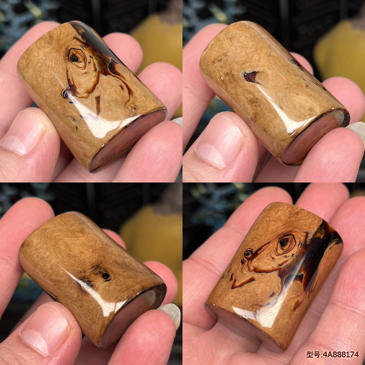 天然保真原矿海柳文玩吊坠车挂