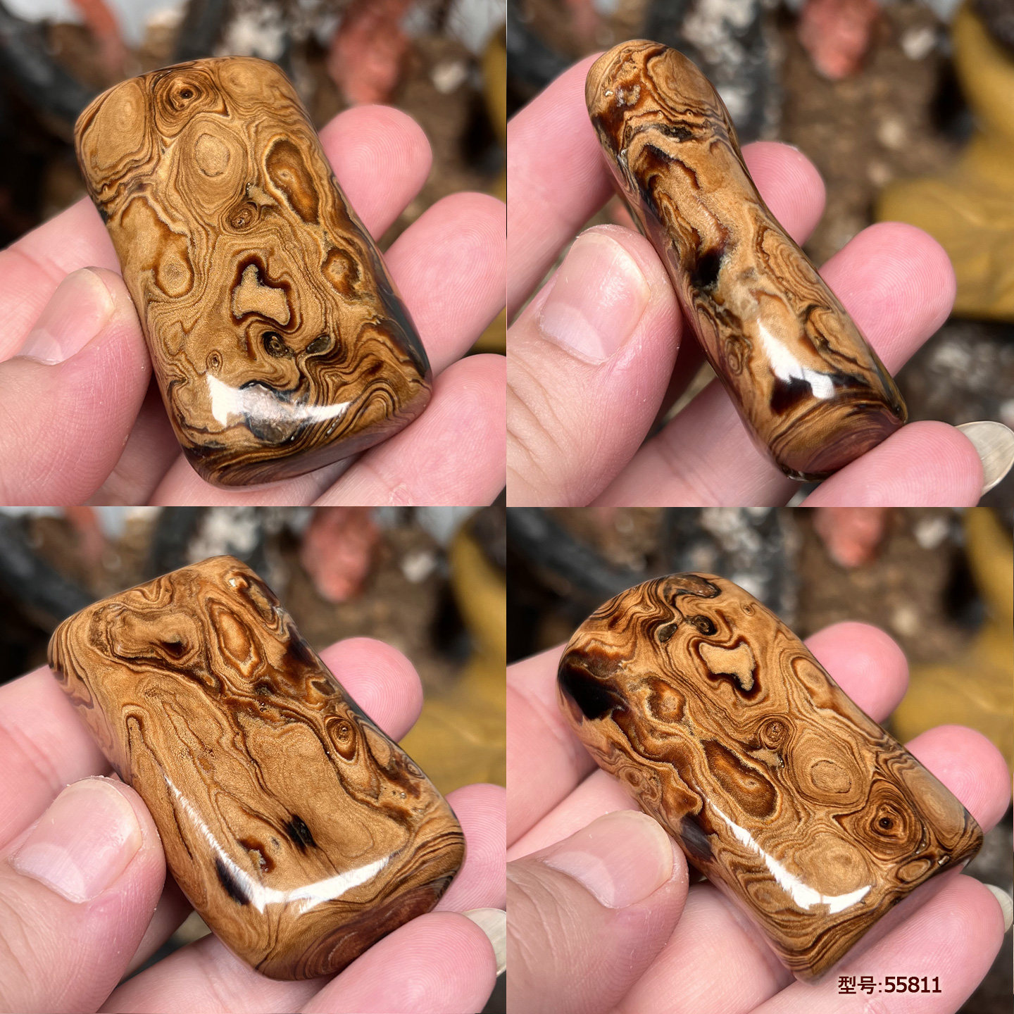 天然保真血柳海柳文玩吊坠挂件