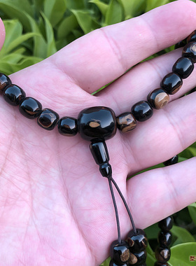 天然海柳手串首饰桶珠男女礼物情侣佛珠念珠108颗8x8mm天眼纹包邮