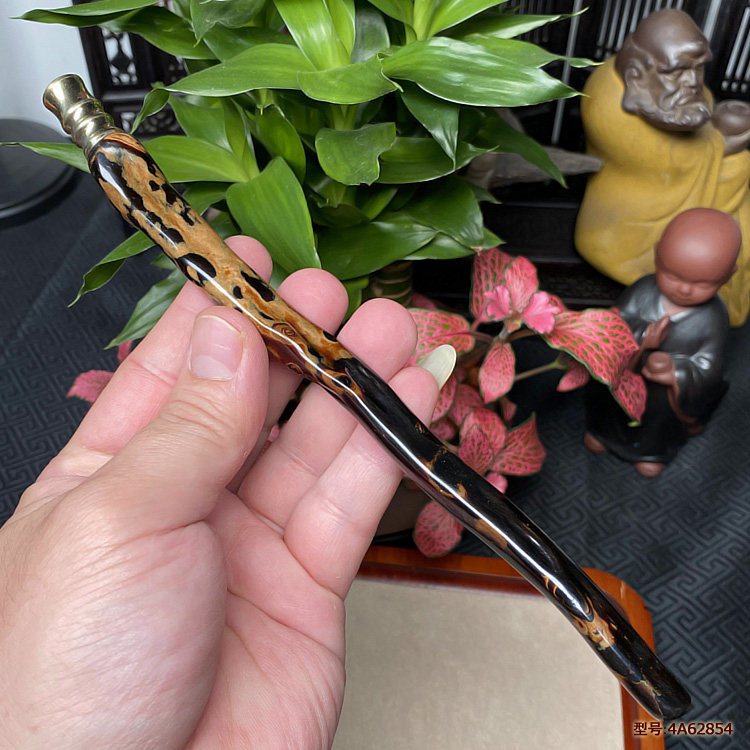 神木阁天然保真正品海柳烟斗烟嘴