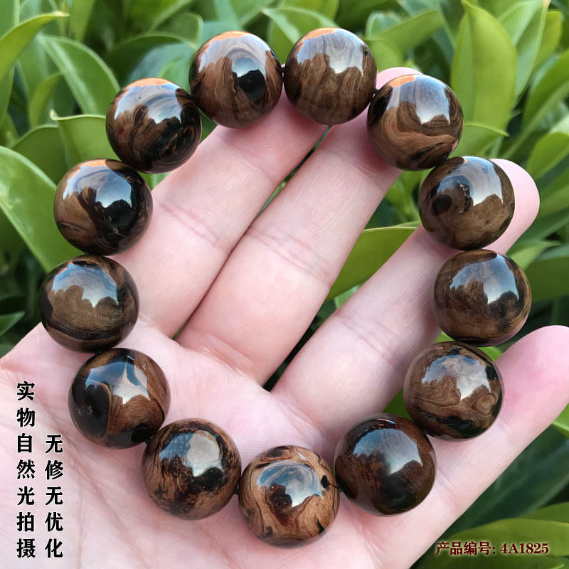 神木阁海柳手串男女文玩圆珠手链多宝佛珠念珠1.8cm血泊纹包邮