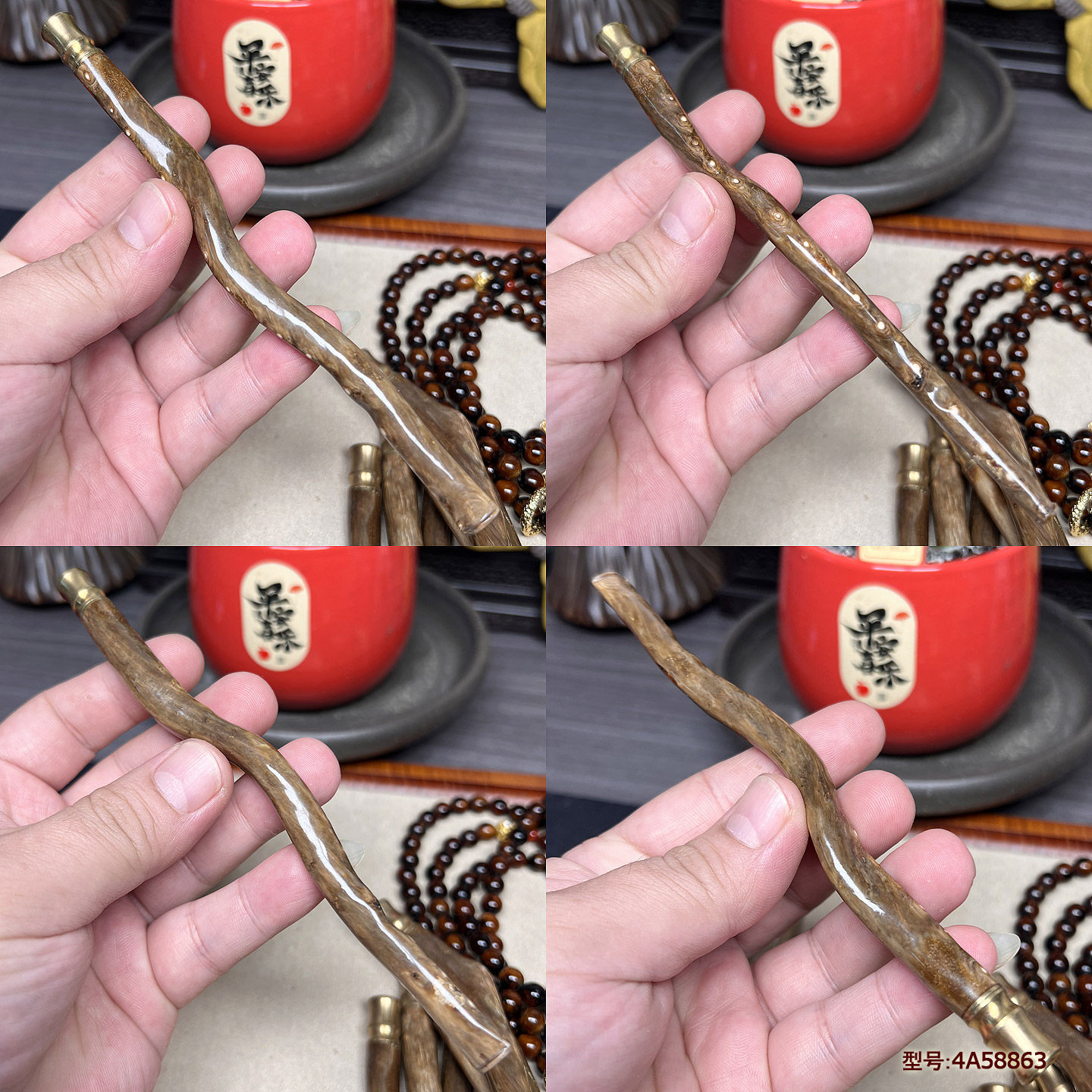 天然保真金珊瑚双重循环过滤烟嘴