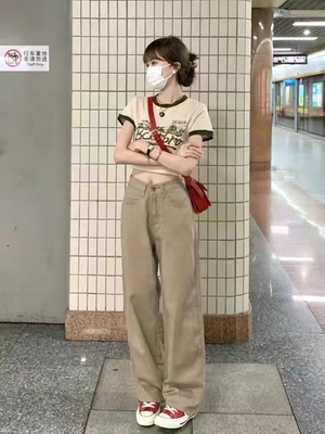 小个子适中2022秋季宽松直筒