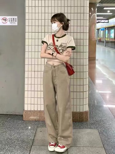 小个子适中2022秋季宽松直筒