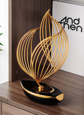 风生水起船家居摆件玄关装饰品客厅电视柜工艺品乔迁高档礼物