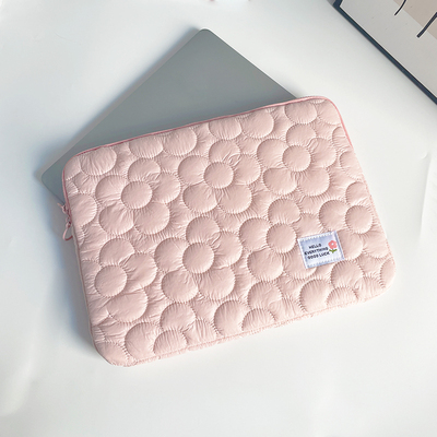 ins日系简约花朵笔记本内胆包适用苹果macbookair13.3平板ipad11寸收纳包联想华为pro14.2荣耀笔记本16保护套