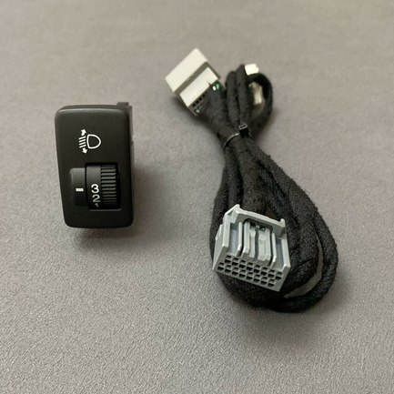 奥德赛RB3思铂睿九代思域CRV飞度大灯高低调节线束加装原厂开关