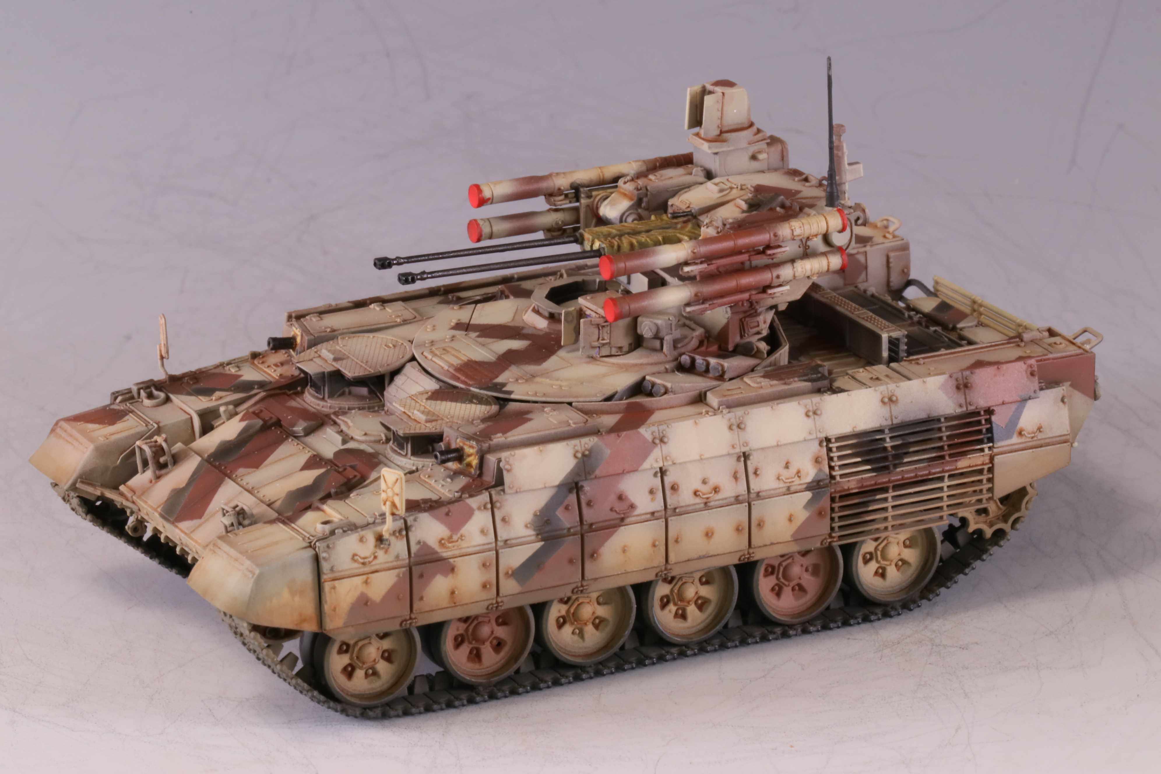 【模匠】红星 5046 1/72 俄罗斯 火力支援车 终结者坦克 成品代工