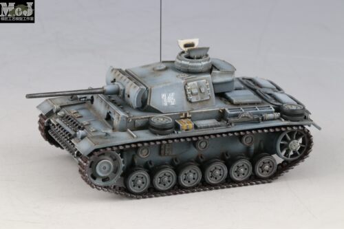 【模匠】1/72 德国三号坦克L型 利华03251 成品代工 轻旧化