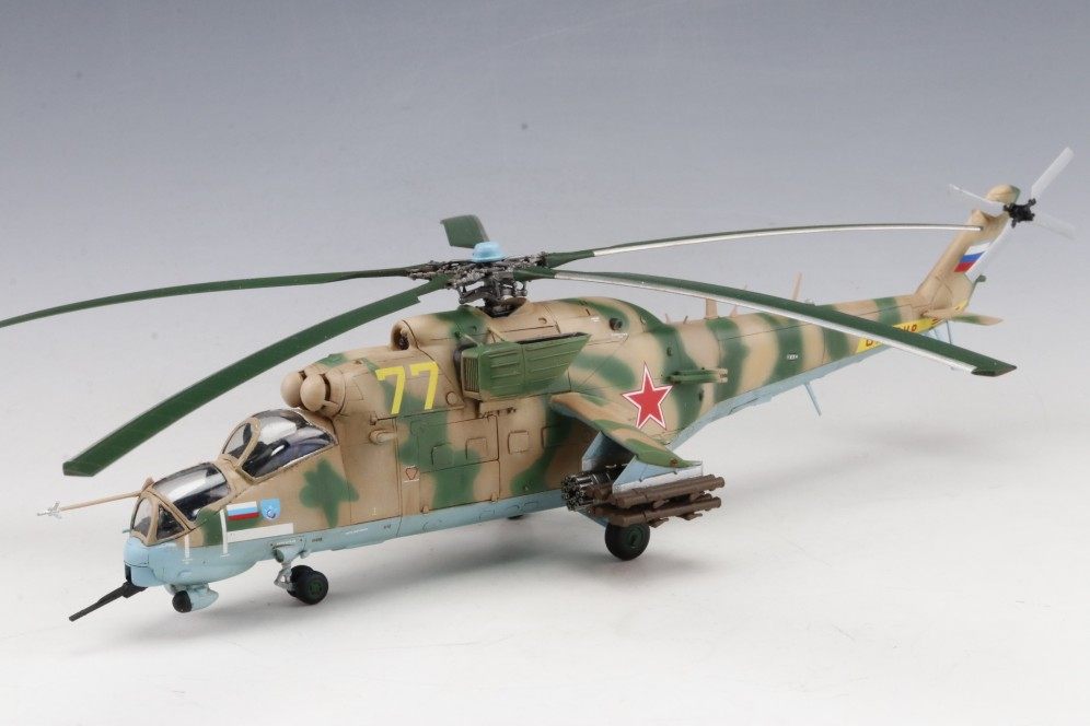 【模匠】红星7276 俄罗斯1/72MIG-35武装直升机 成品代工