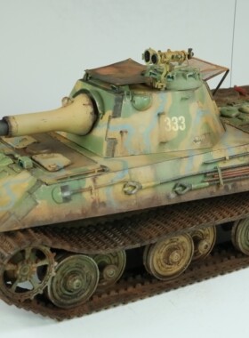 【模匠】小号手1/35 德国 E50计划坦克 01536 成品代工