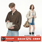 made老钱风短宽外套男女春季 新款 美式 Dream cleanfit防风工装 夹克