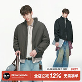 Dream cleanfit立领教练外套 加厚美式 made 90白鸭绒羽绒服男冬季