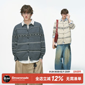 人夫感穿搭针织衫 Dream 男生线衣 毛衣男款 秋冬季 made 费尔岛开衫