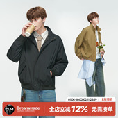 Dream 冲锋衣外套 休闲工装 made美式 立领防风飞行教练夹克男春秋季