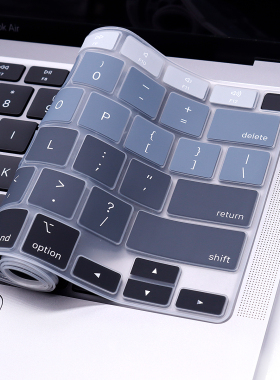 适用2020苹果M1笔记本MacBook air13/13.3键盘膜A2337英文保护套