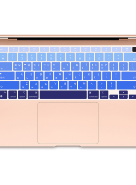 适用2020款M1苹果MacBook air13/13.3寸韩语键盘膜韩国韩文A2337