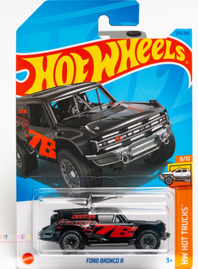 225号 FORD BRONCO R 福特 黑色 美泰风火轮 HW HOT TRUCKS系列23