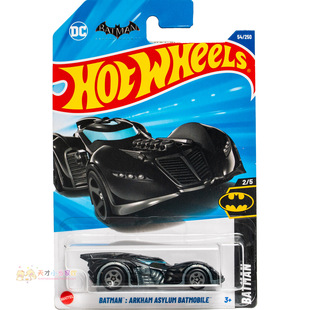 54号 BATMAN:ARKHAM ASYLUM BATMOBILE蝙蝠侠 黑色 风火轮