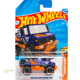 UNIMOG 1300L 奔驰乌尼莫克 64号 风火轮 BENZ 紫色 TRU MERCEDES