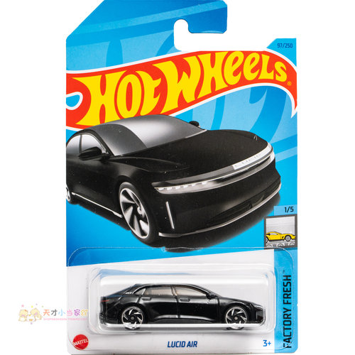 97号 LUCID AIR 黑色 美泰风火轮 FACTORY FRESH系列23J