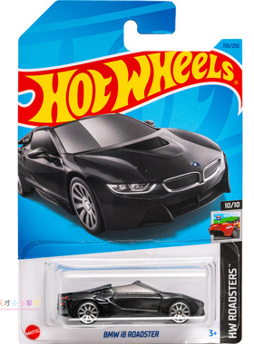 156号 BMW i8 ROADSTER 宝马 黑色 美泰风火轮HW ROADSTERS系列23