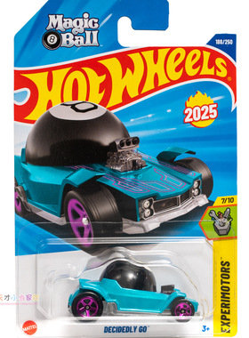 188号 DECIDEDLY GO 魔术球车 翠绿色 风火轮 EXPERIMOTORS系列25
