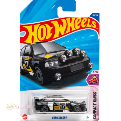 113号 FORD ESCORT 福特 黑色 风火轮 COMPACT KINGS系列25E
