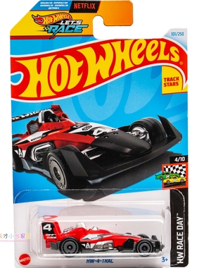 101号 HW-4-TRAC 红色 风火轮 HW RACE DAY系列24D